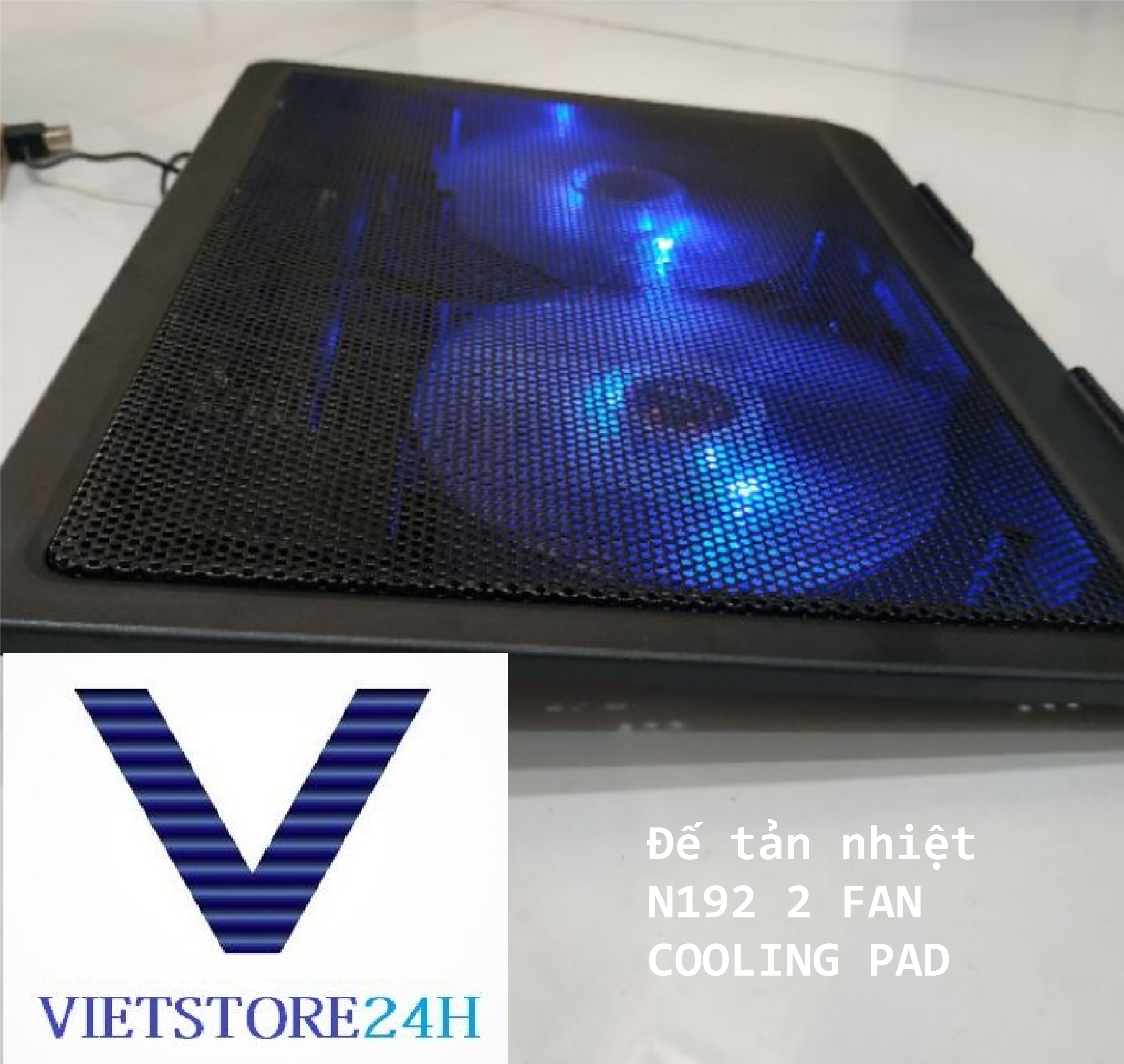 Đế tản nhiệt N192 2 Fan COOLING PAD VT