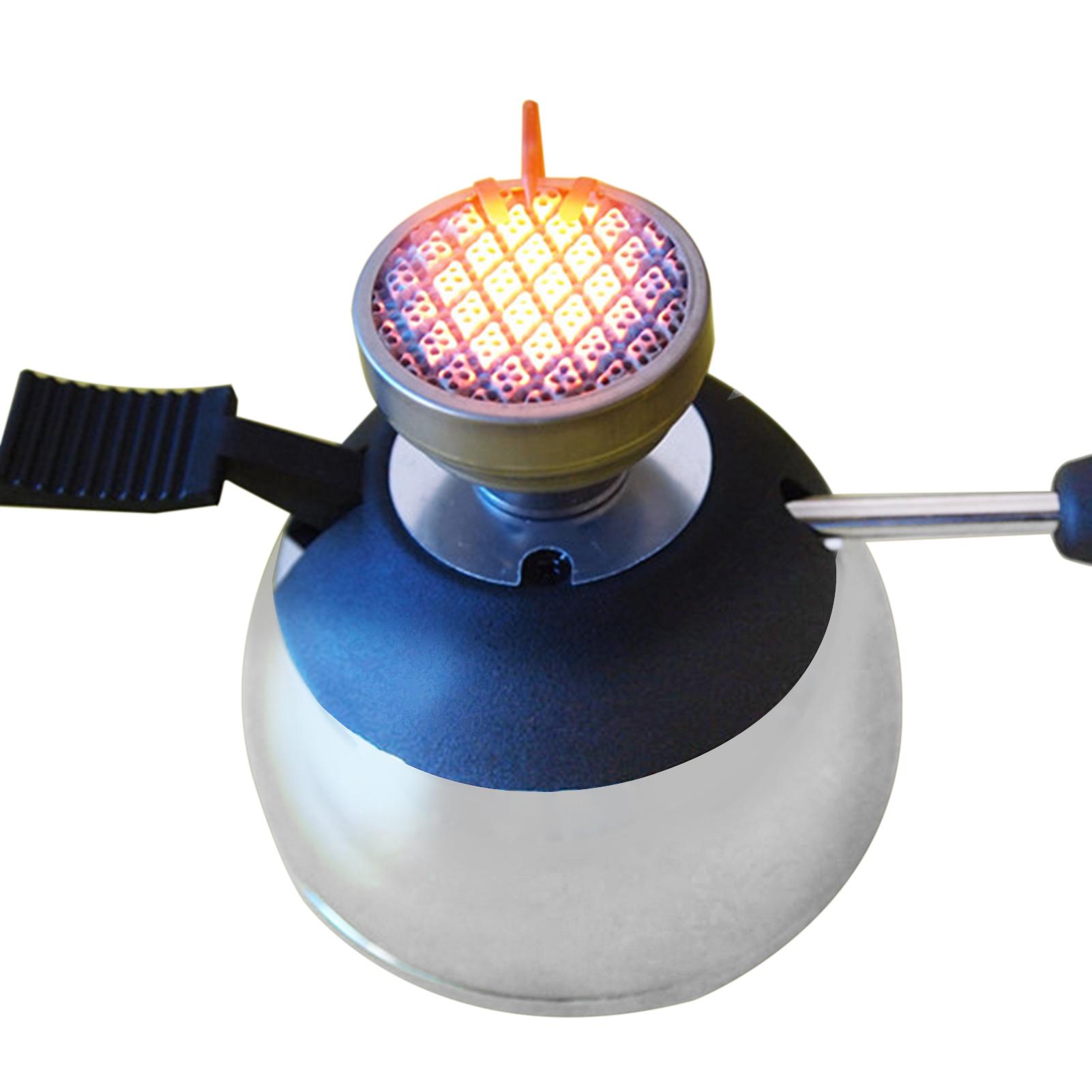 Bếp cắm trại mini với hệ thống đánh lửa piezo và van điều chỉnh rất thuận tiện cho việc cắm trại, du lịch bụi