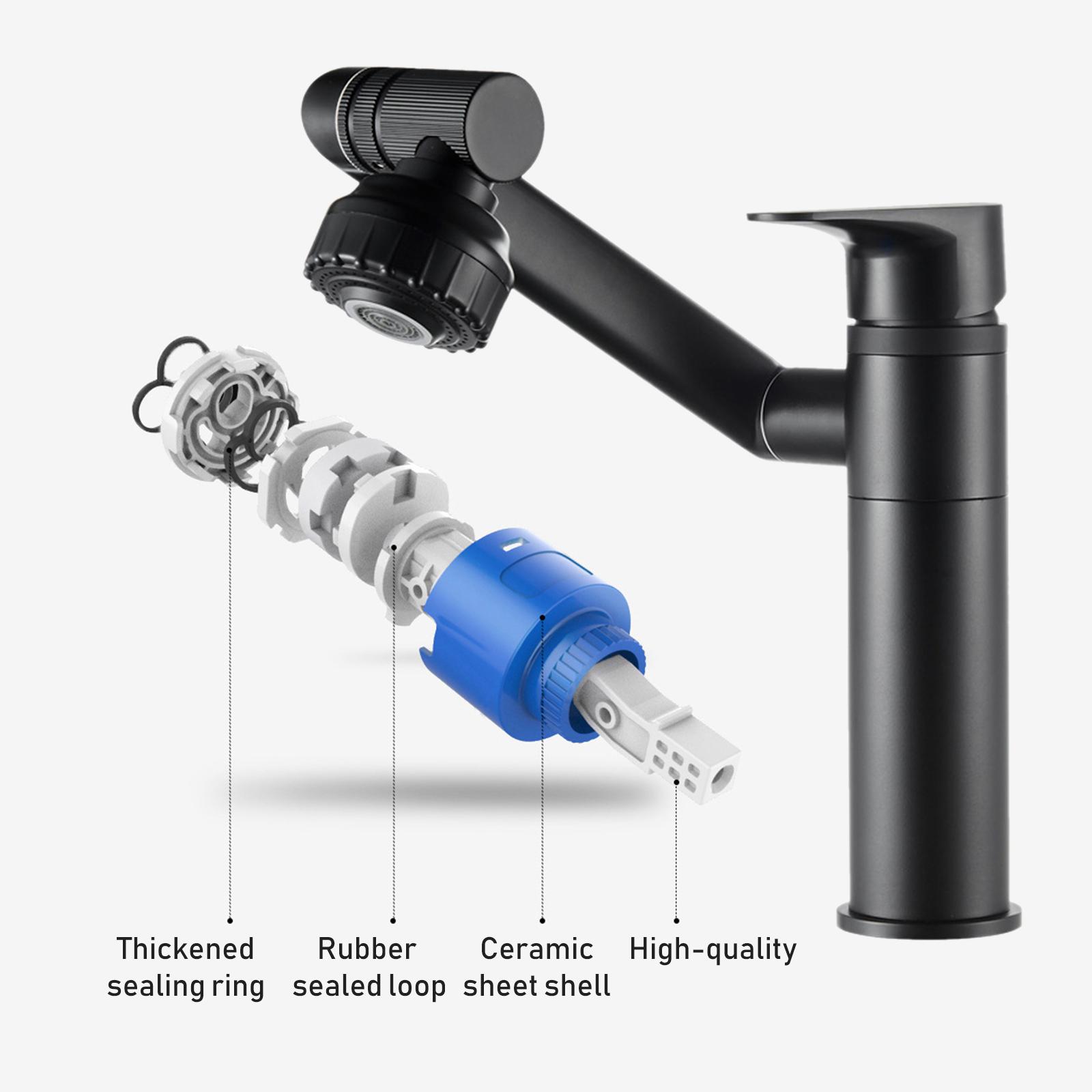 Vòi Nhà Bếp Xoay 1080 ° Với 2 Chế Độ Phun