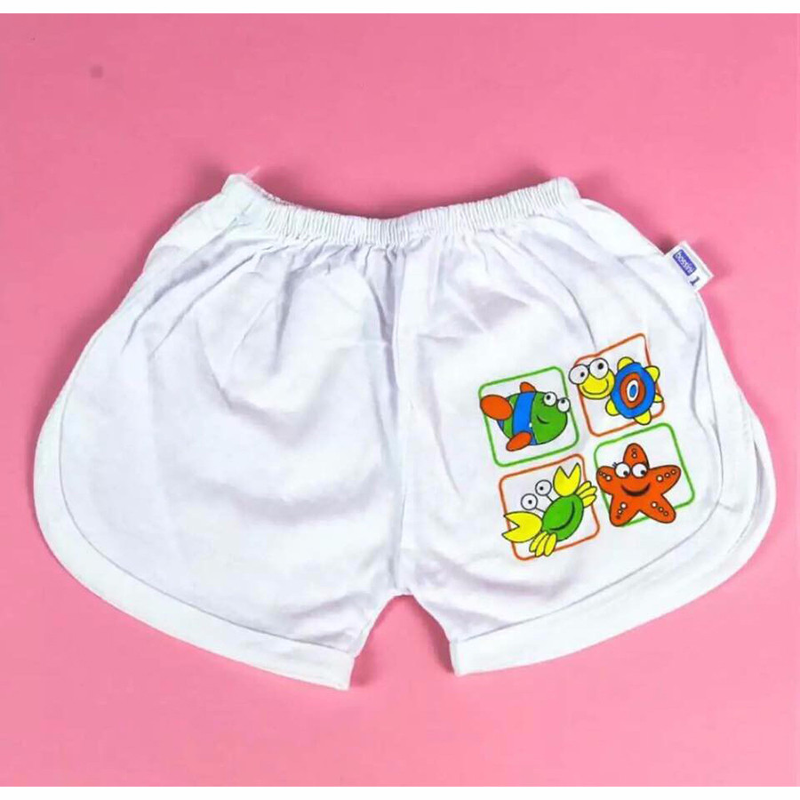 Set 5 quần trắng ngắn cho bé mặc nhà
