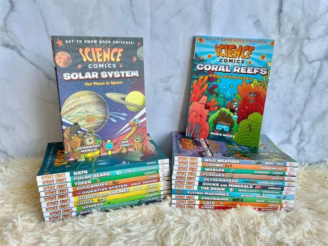Science Comics bộ nhập màu 23 quyển