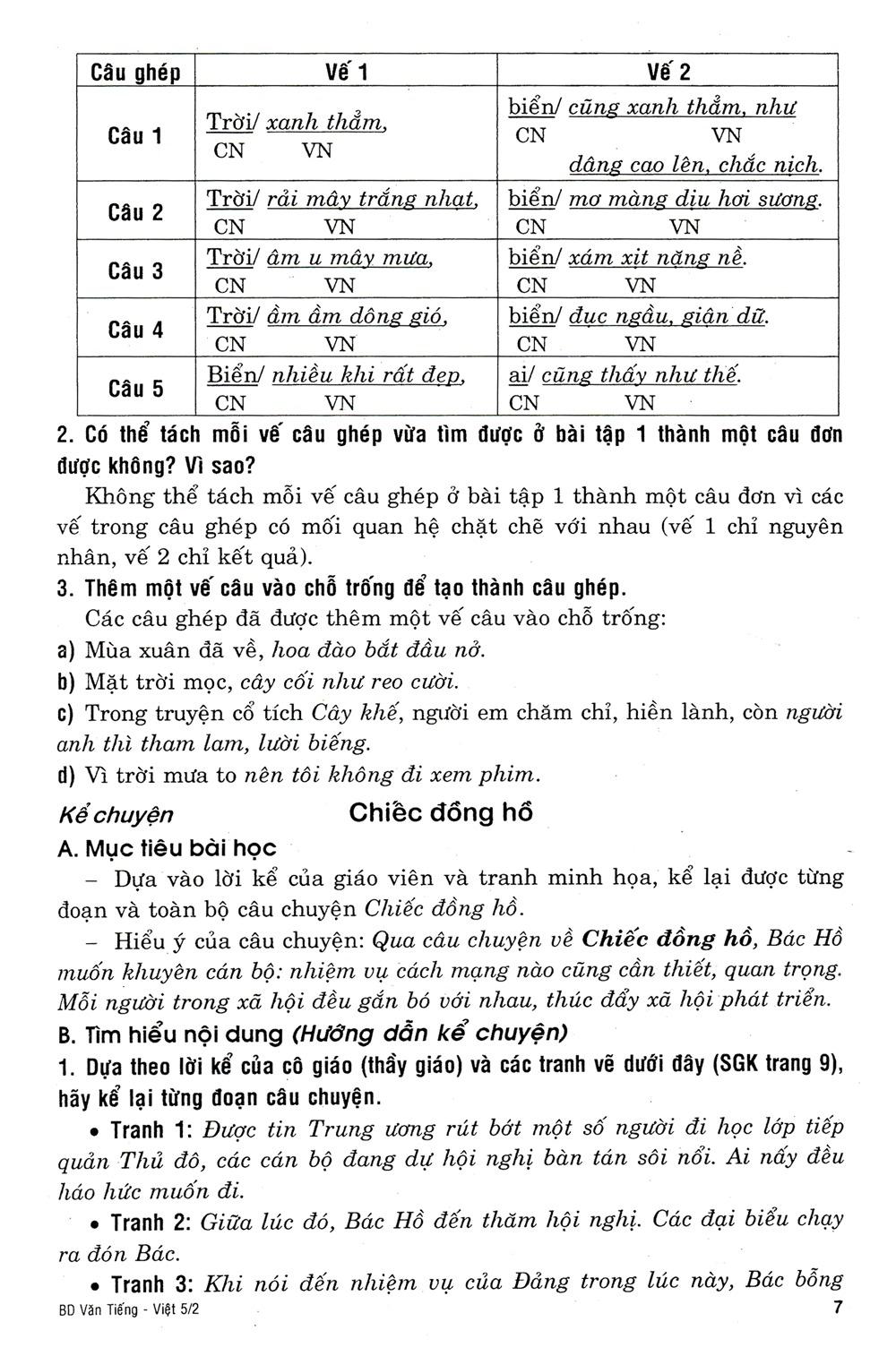 Bồi Dưỡng Văn - Tiếng Việt 5 - Tập 2 (Tái Bản)