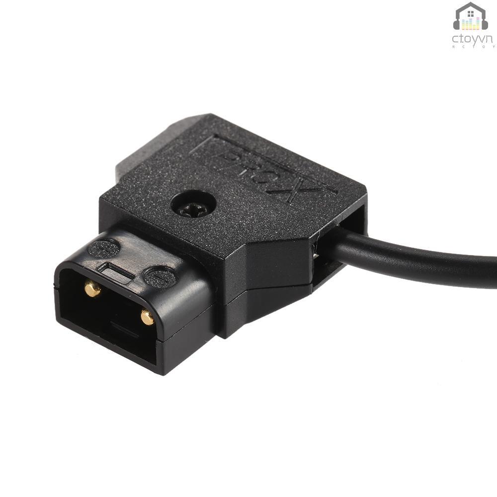Dây cáp chuyển đổi D-Tap 2 Pin sang 4 Pin Female XLR dài 1m cho DSLR Rig Power V-Mount