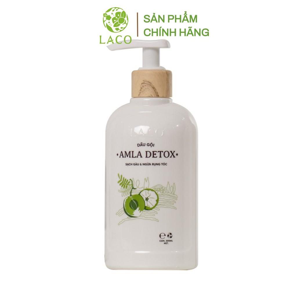 Dầu gội AMLA DETOX ngăn rụng tóc, sạch gàu, hết ngứa cho bạn mái tóc đẹp suôn mềm