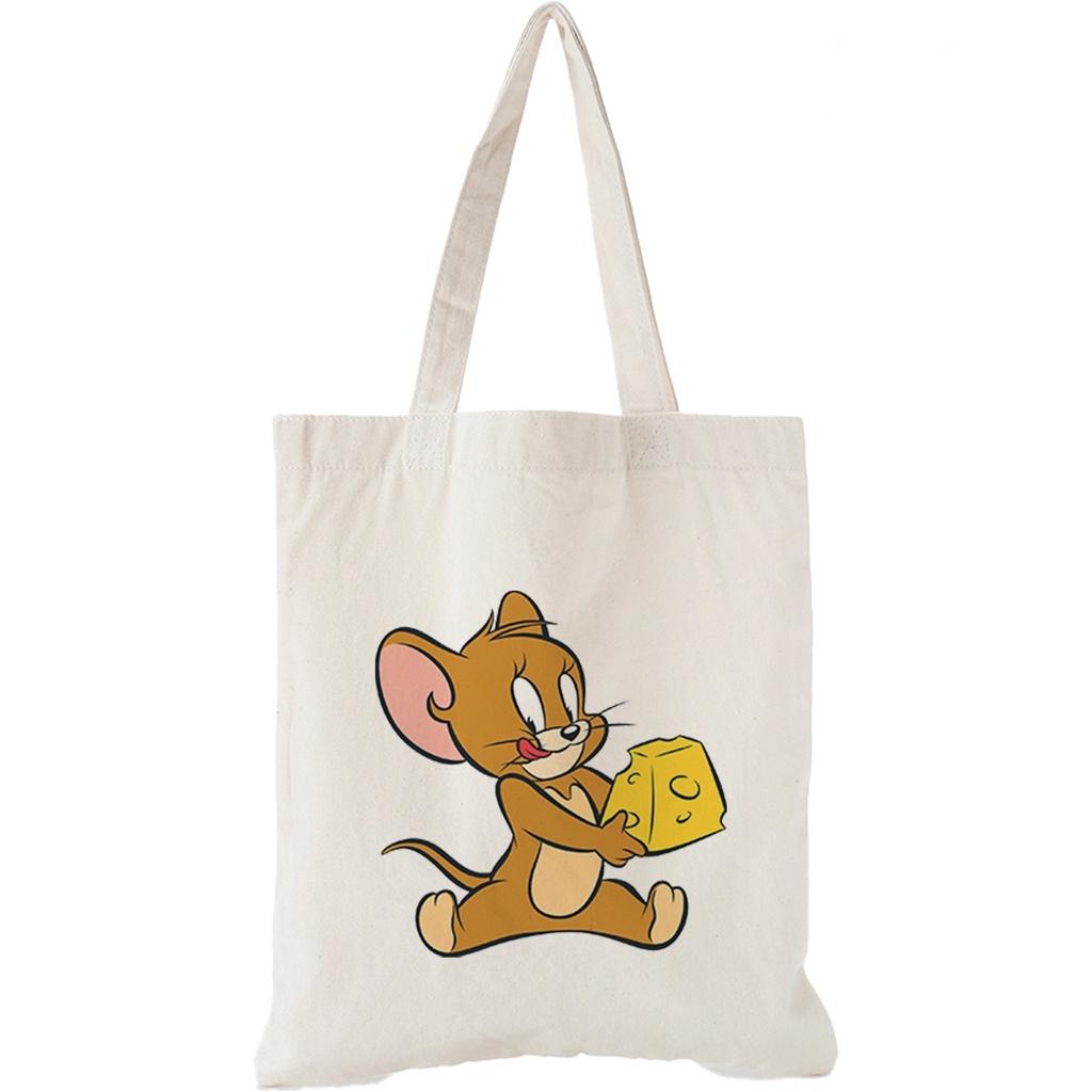 Túi vải Canvas Trương Gia Túi Vải - Túi Canvas bộ sưu tập hoạt hình ngộ nghĩnh nhiều kích thước