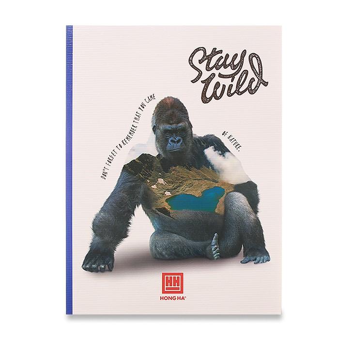 Vở 4 ô ly 200 trang Hồng Hà Class Stay Wild 0412| Vở học sinh miền Trung - Nam (10 quyển)