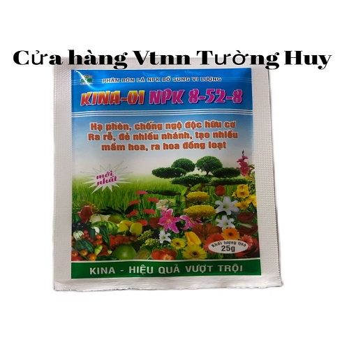 Phân bón Npk chuyên dùng kích thích hoa và cây cảnh