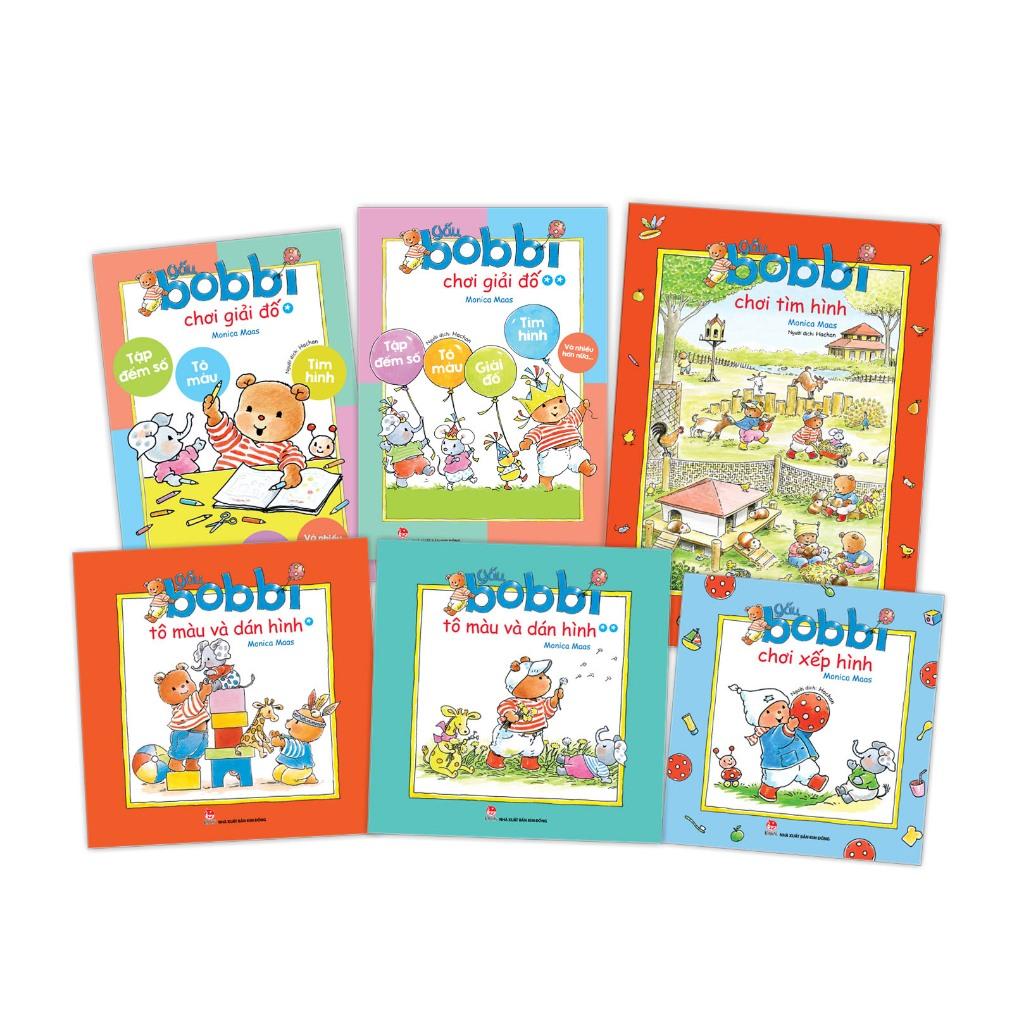 Combo Sách - Tương tác cùng gấu Bobbi