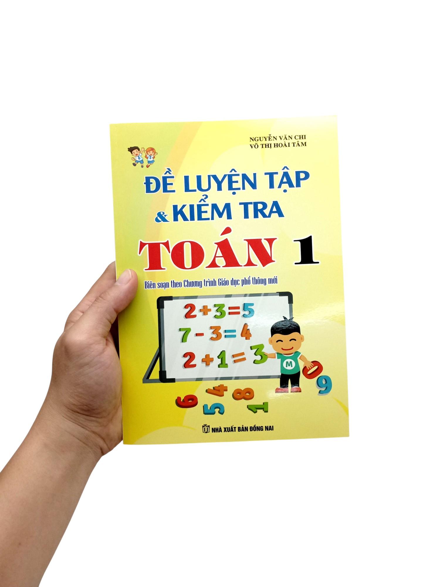 Sách - Đề Luyện Tập Và Kiểm Tra Toán 1