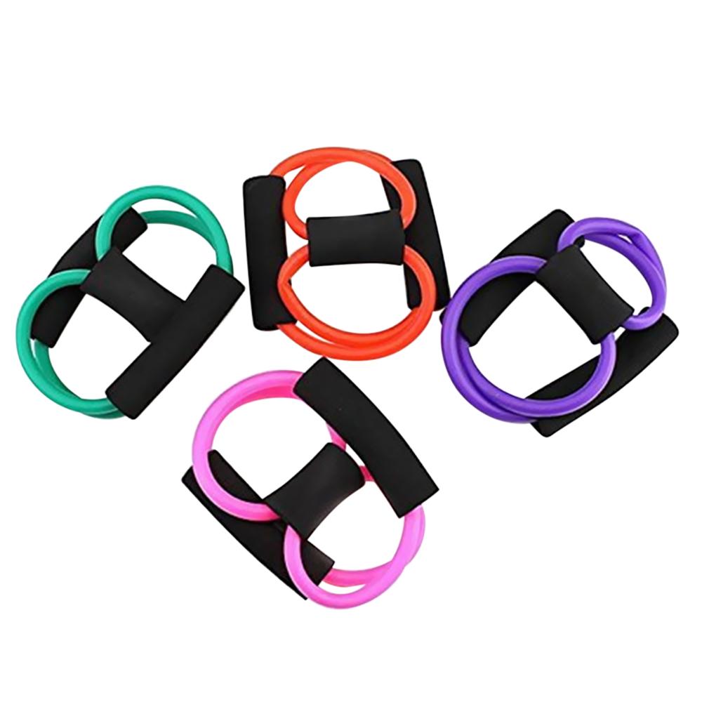 Dây band cao su tập thể dục kháng lực co dãn hình số 8 chịu lực tốt