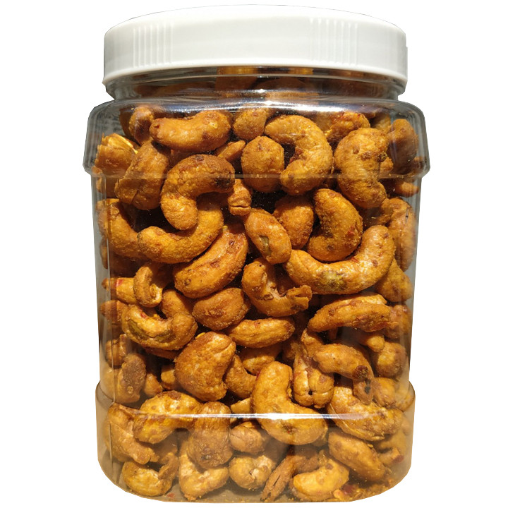 1KG HẠT ĐIỀU NGUYÊN RANG TỎI ỚT LOẠI CAO CẤP THƯƠNG HIỆU SK FOOD