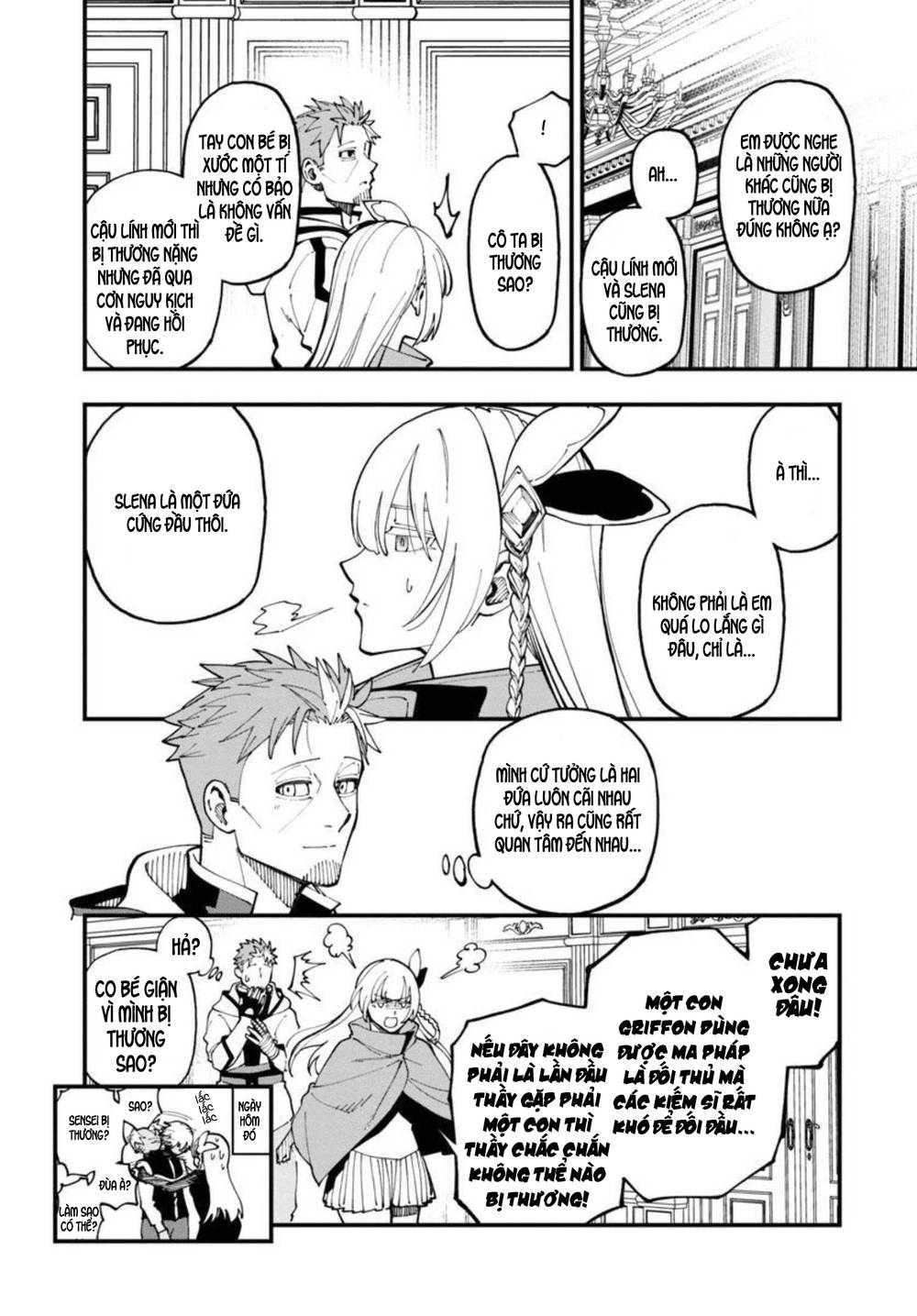 ông chú làng quê trở thành thánh kiếm - dủ chỉ là một thầy giáo kiếm thuật ở quê nhưng đám đệ tử vẫn không buông tha chapter 12 4