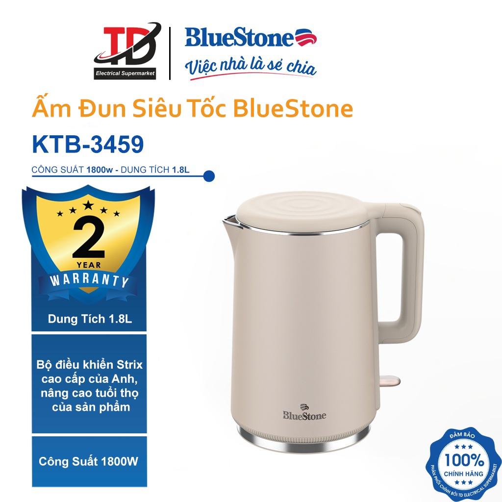 Ấm Đun Siêu Tốc Bluestone KTB-3459 - 1.7 lít/ 1800W - Hàng Chính Hãng