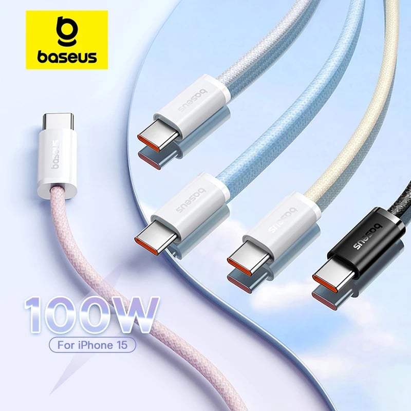 Cáp Sạc Nhanh Baseus Dynamic 3 Series Fast Charging Data Cable Type-C to Type-C 100W - Hàng chính hãng