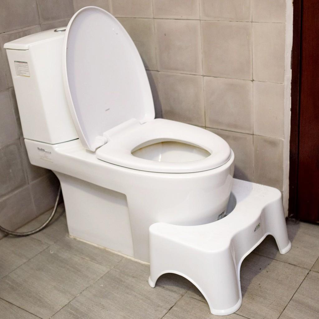 Ghế kê chân toilet chống táo bón Việt Nhật