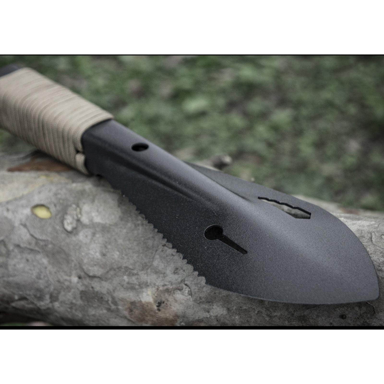 Backpacking Shovel, Camping Hand Trowel, Lightweight Hiking Shovel, Small Multitool for Digging, Gardening, Survival and Outdoor