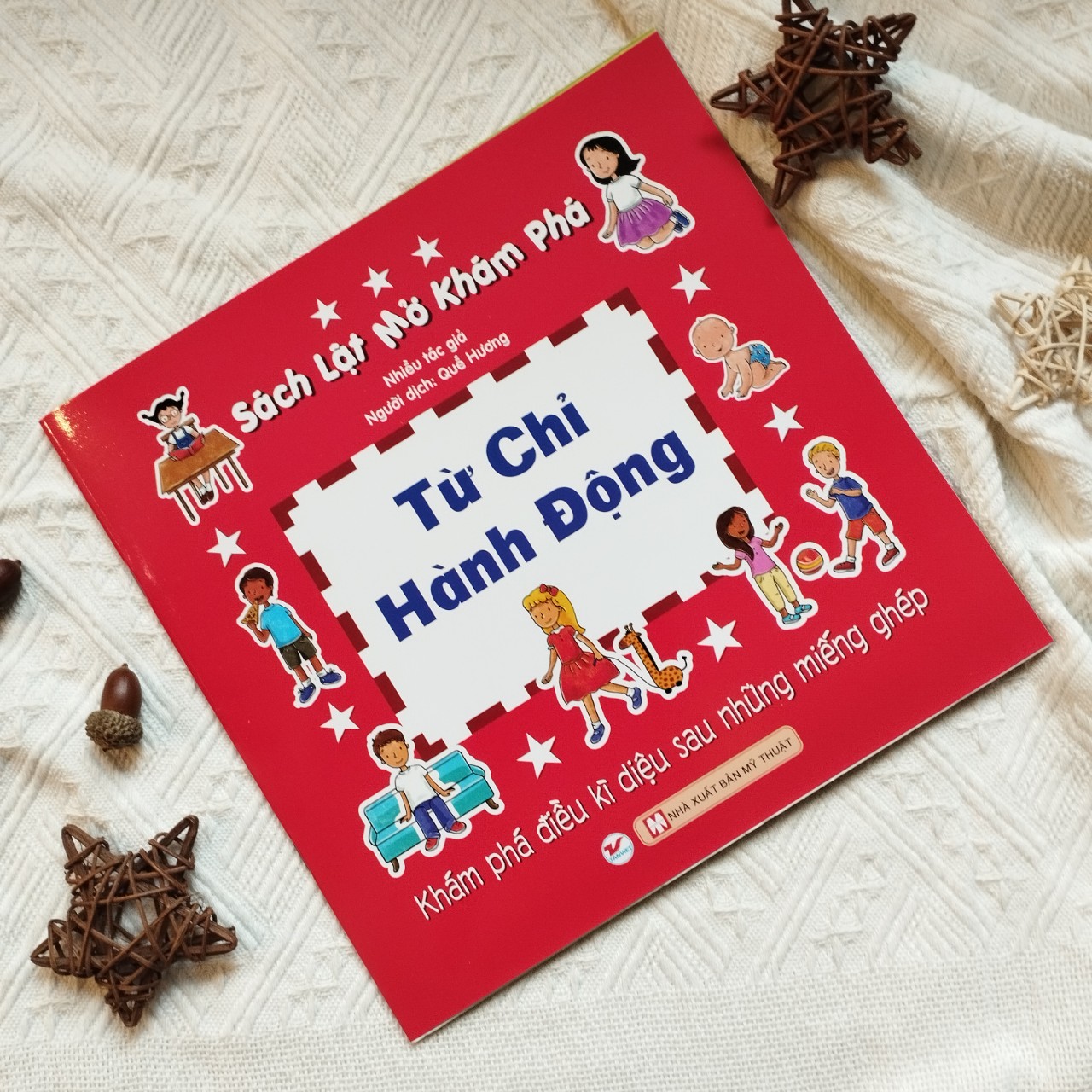 Sách lật mở khám phá - Từ chỉ hành động