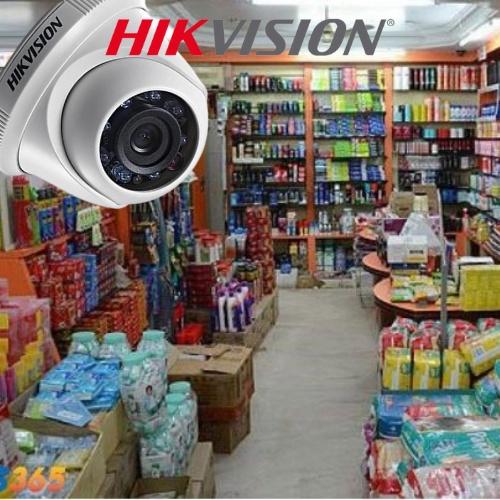 Camera Hikvision DS-2CE56D0T-IRP, Camera quan sát Analog trong nhà HD-TVI 2 MP vỏ nhựa, bán cầu (Dome). Hàng chính hãng