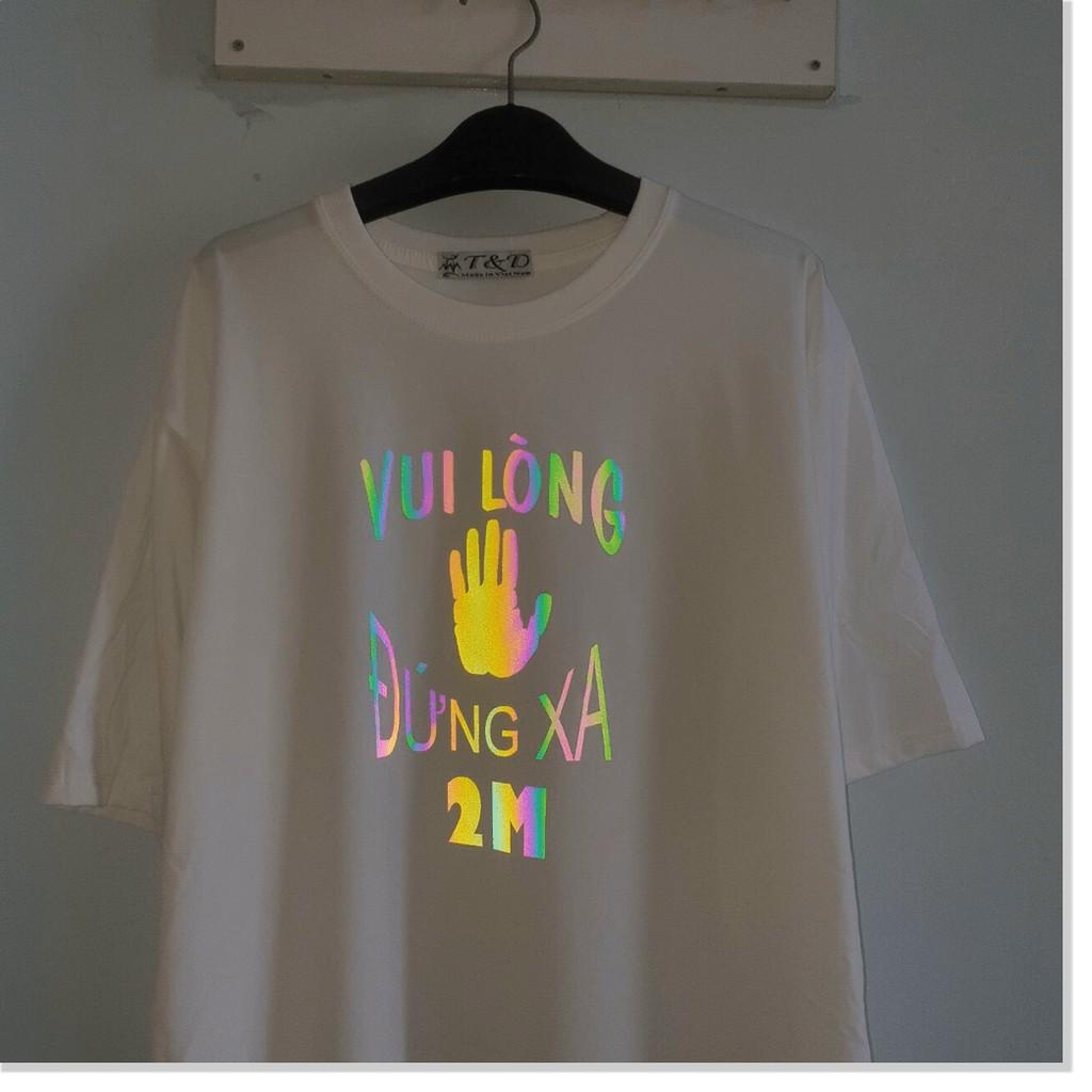 Áo thun phản quang FORM RỘNG TAY LỠ UNISEX 2021 KME STORE