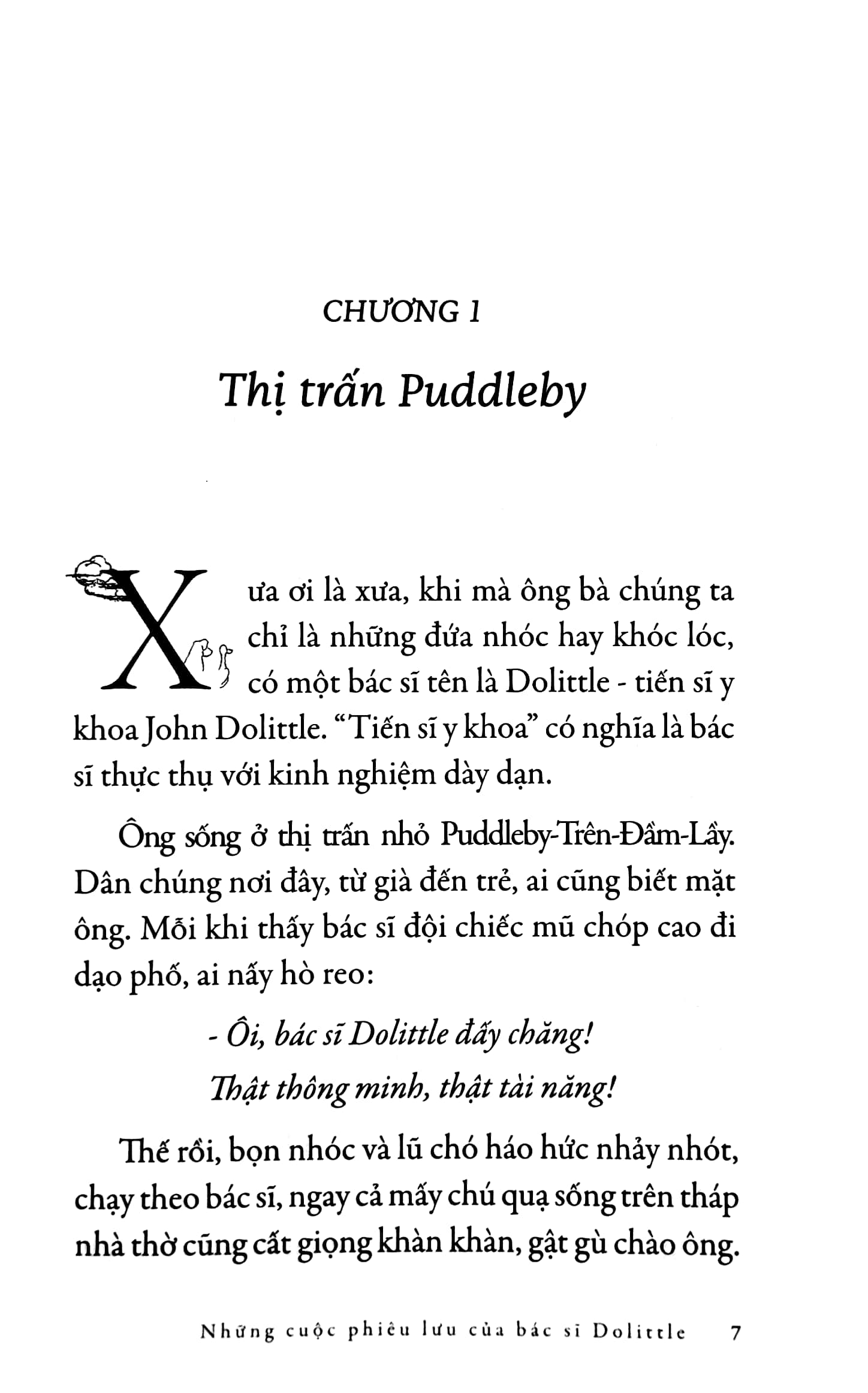 Những Cuộc Phiêu Lưu Của Bác Sĩ Dolittle (Tác Phẩm Chọn Lọc - Văn Học Anh)