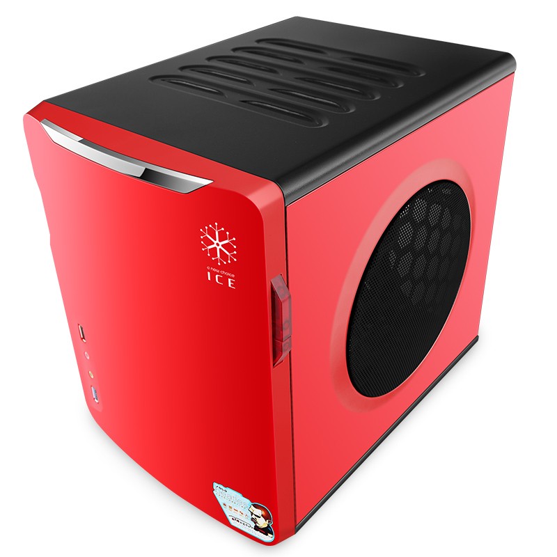 Thùng máy tính HTPC mini Beetle Red