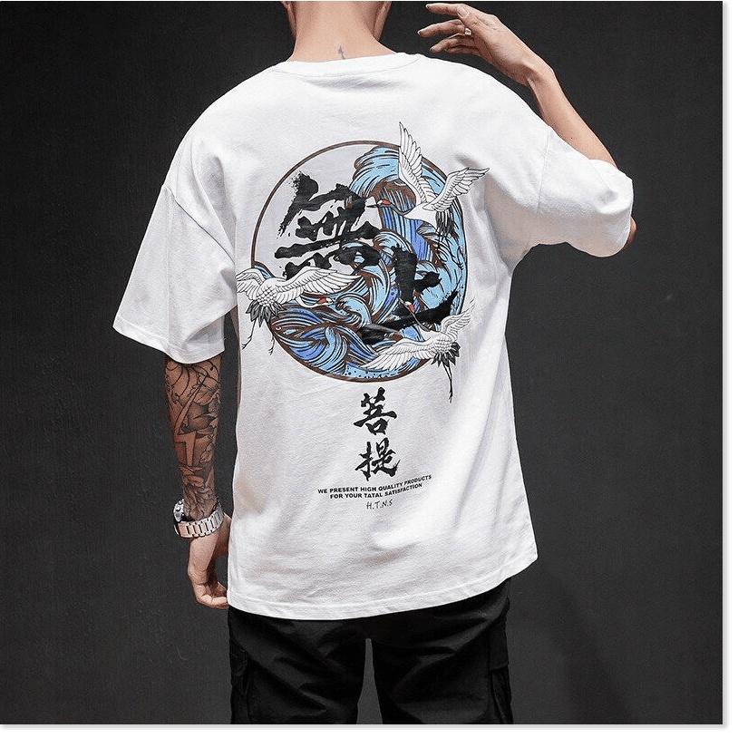 ÁO THUN TRẮNG CHỨ TRUNG QUỐC CHẤT ĐẸP , COOL NGÀU CHO GIỚI TRẺ THỜI TRANG KEN BLOCK