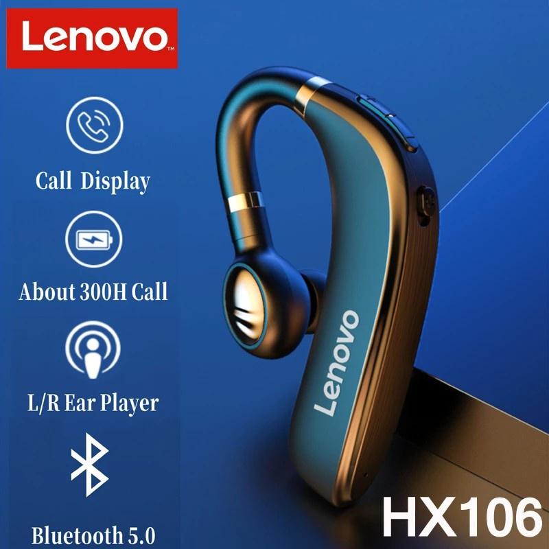 Hình ảnh Tai nghe không dây Lenovo Hx106 kết nối Bluetooth 5.0 kèm mic thời trang-Hàng chính hãng
