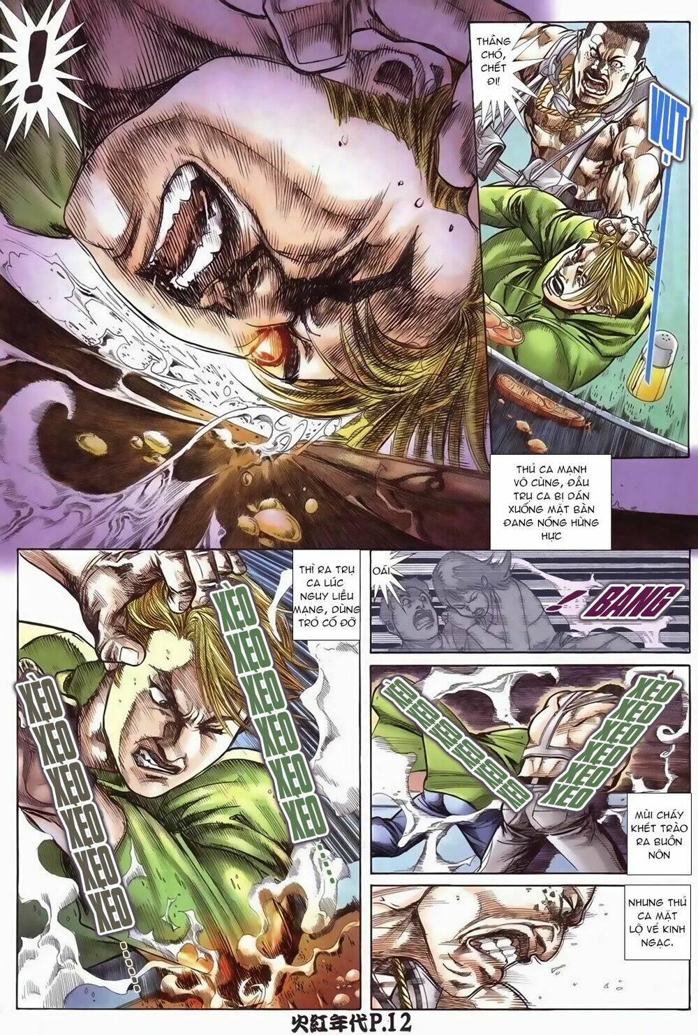 hỏa hồng niên đại hắc cốt đường chapter 77 10