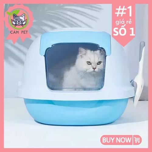 Nhà Vệ Sinh Vòm Cao Cấp Cho Mèo - Nhà Vệ Sinh, Khay Cát giá RẺ Cho Chó Mèo