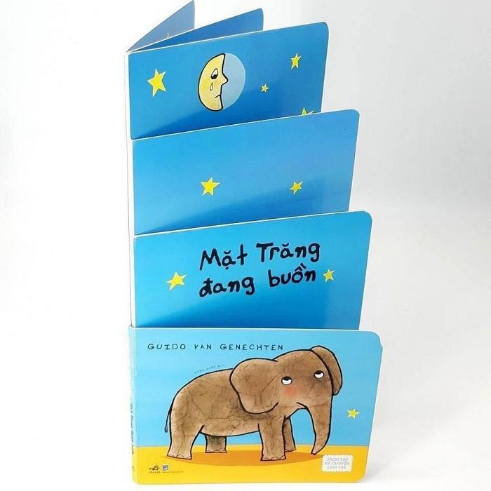 Sách Tập Kể Chuyện Cho Trẻ - Mặt Trăng Đang Buồn