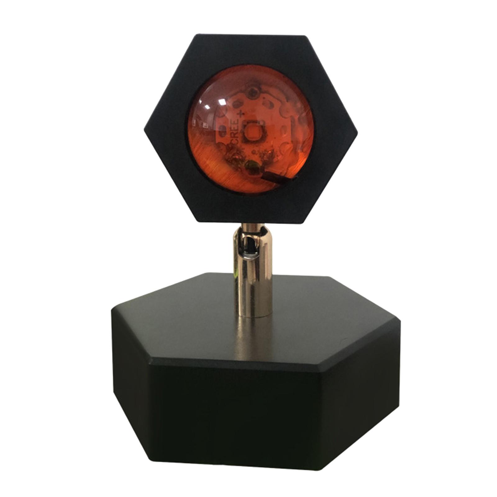 USB Sunset Projection Atmosphere Light Lamp Background Party Decor