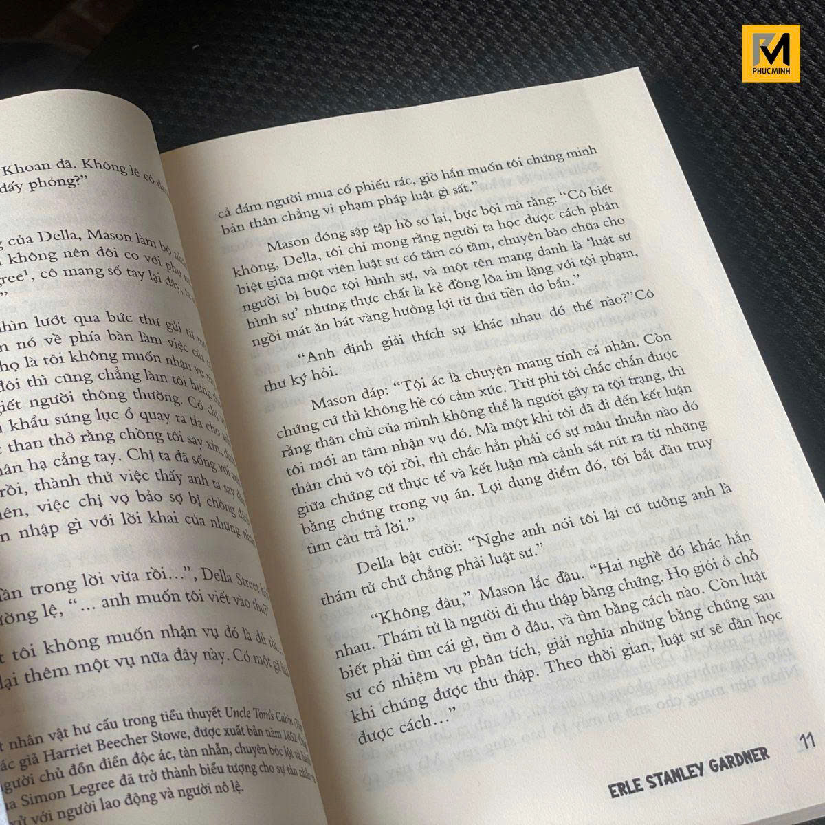 Sách Tiểu Thuyết Trinh Thám - Vụ Án Vẹt Khai Man - Erle Stanley Gardner - Phuc Minh Books