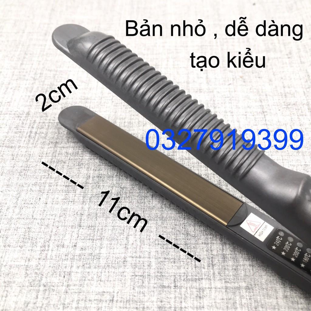 Máy duỗi tóc bản nhỏ 838