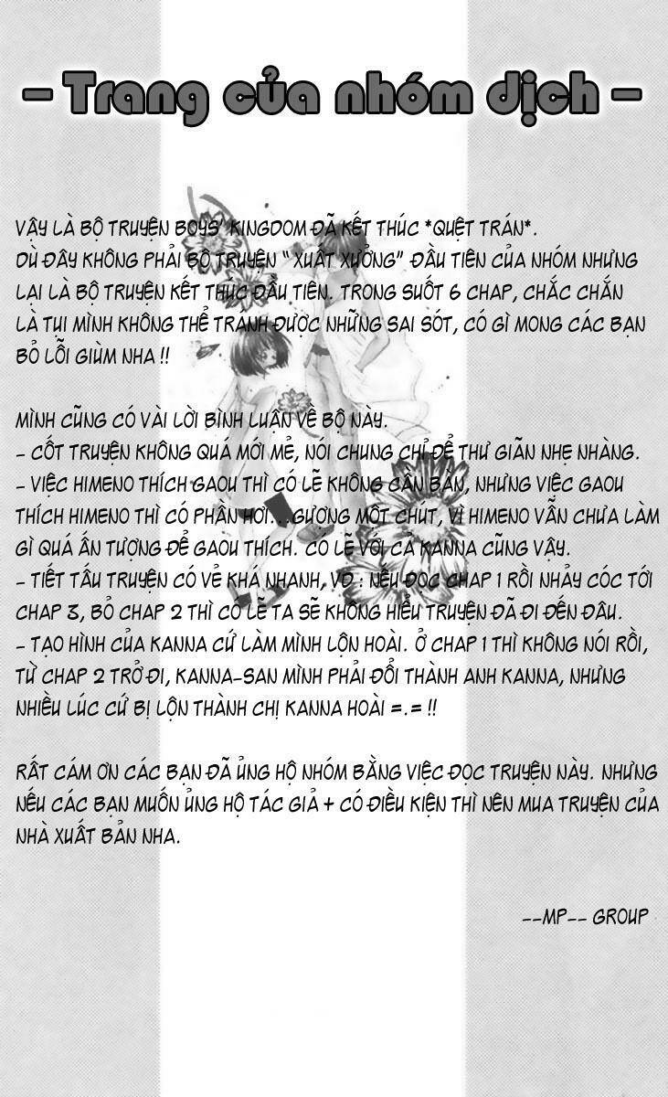 boys' kingdom - trường nam sinh chapter 6 30