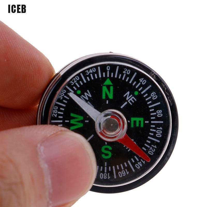 iceb 30mm Mini Compass Camping Hiking Outdoor Travel Navigation Wild Survival Tool