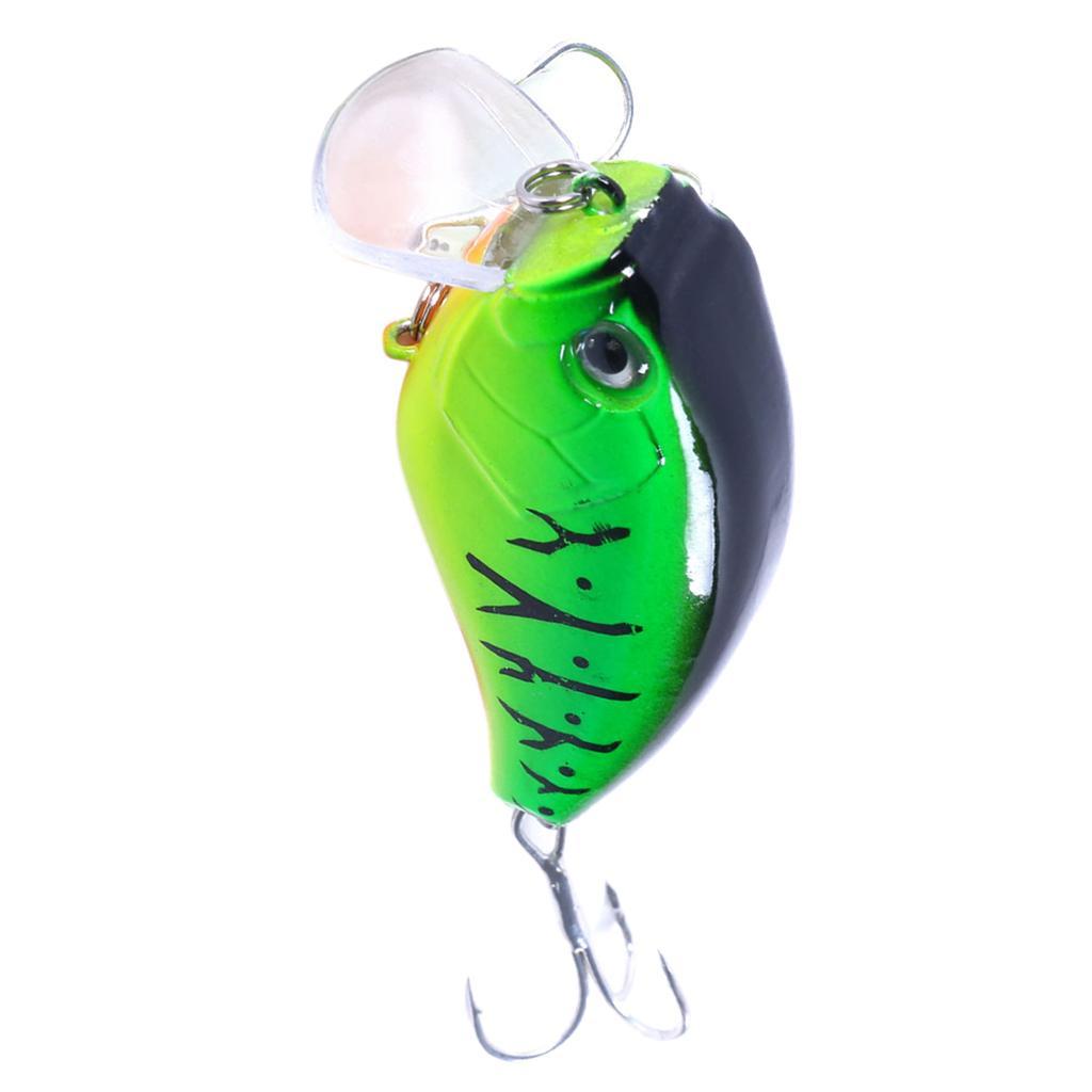 1pcs Colorful Crankbaits Fishing Lure Hard Bait For Bass Trout Perch