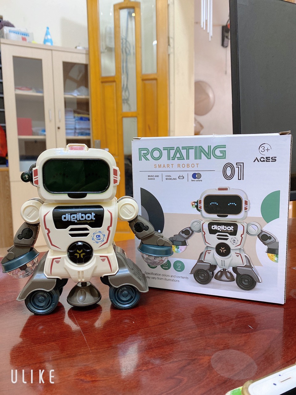 Robot đồ chơi thông minh, đồ chơi robot thông minh biết nhảy và biết hát