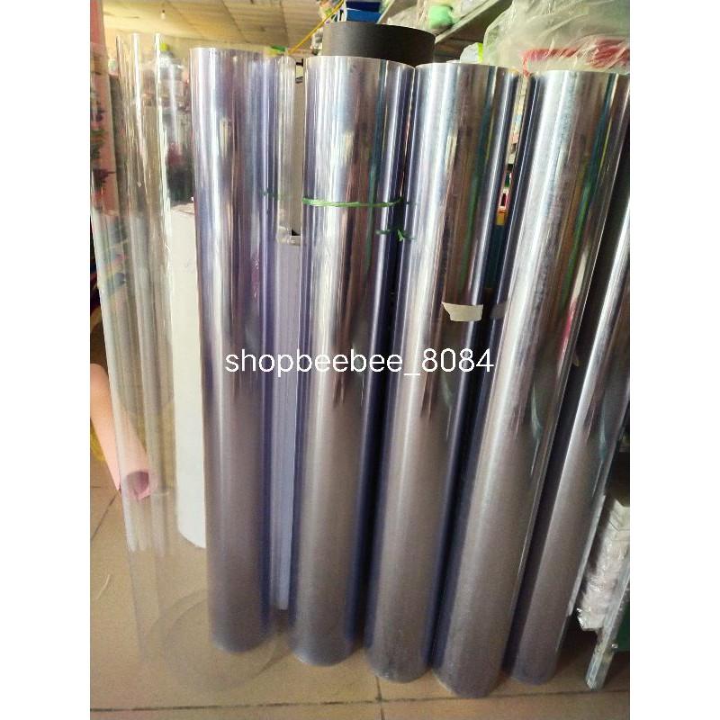 Tấm mika bóng kính trong suốt khổ 80 cm*1 m, tấm meka chắn, mica trong