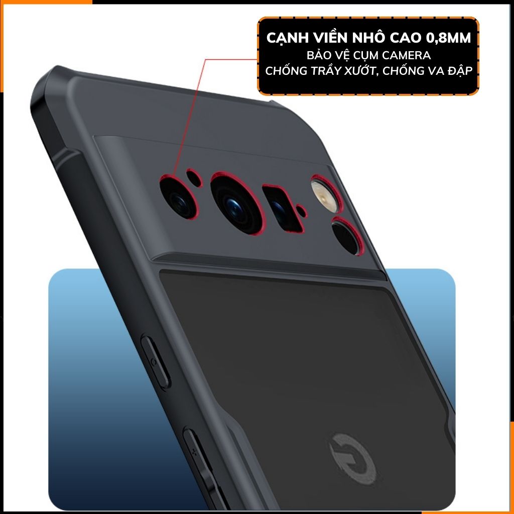 Ốp lưng pixel 8 8 pro chống sốc xundd bảo vệ camera chống ố vàng phụ kiện điện thoại huỳnh tân store