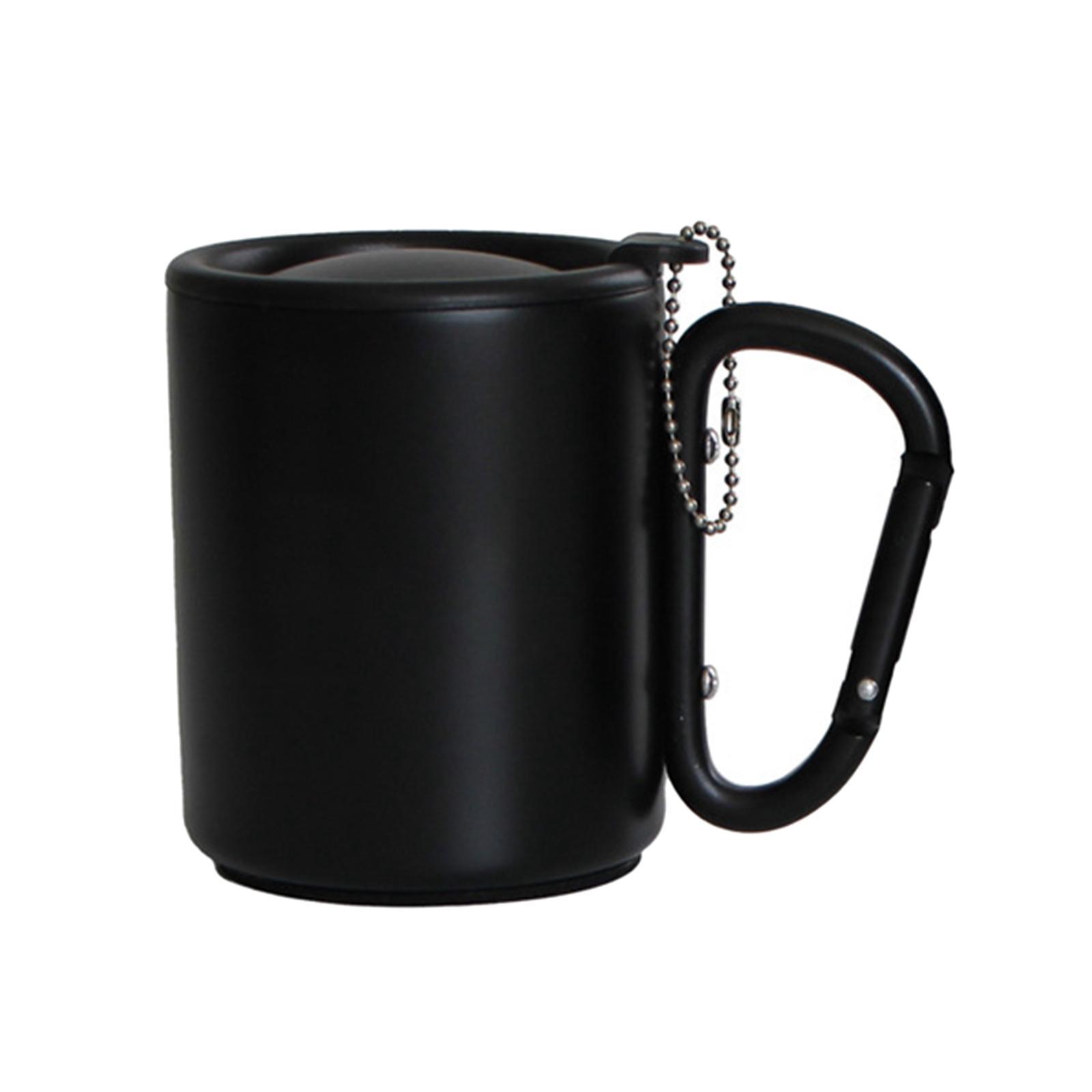 Camping Mug with Lid and Handle Coffee Mug for Beach Indoor and Outdoor Home