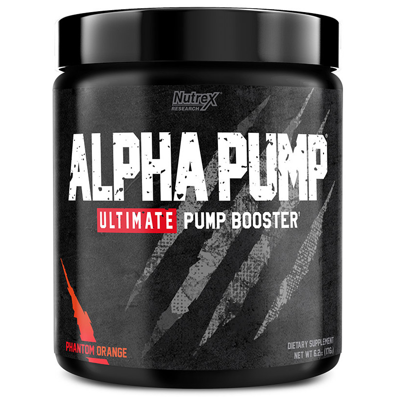 ALPHA PUMP Pre workout Hỗ Trợ Pump Cơ Hiệu Quả Không Chứa Chất Kích Thích