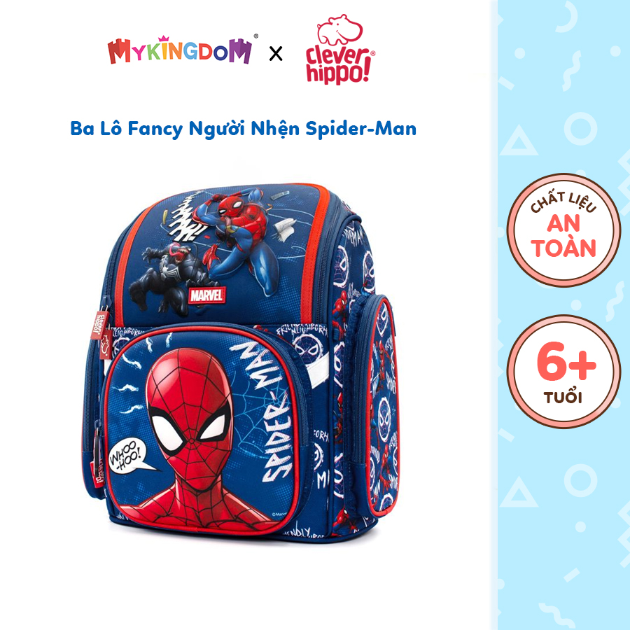 Ba Lô Fancy Người Nhện Spider-Man CLEVERHIPPO BLS1228/BLUE