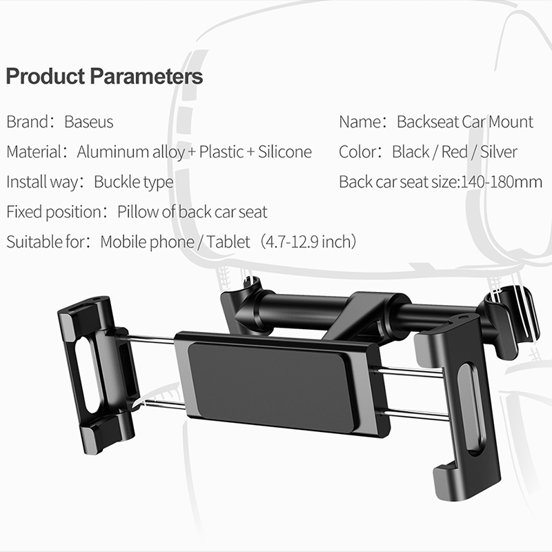 Giá đỡ ghế sau Ô tô Baseus Backseat Car - Hàng chính hãng