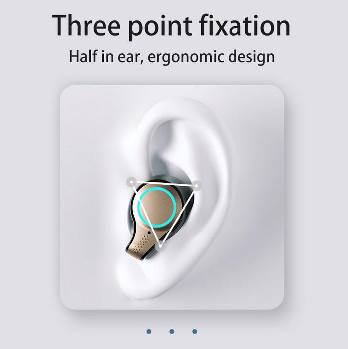 Bluetooth Earphones M18 TWS Wireless Headphones Waterproof Sports Touch Control Headset Charging case Stereo Earbuds