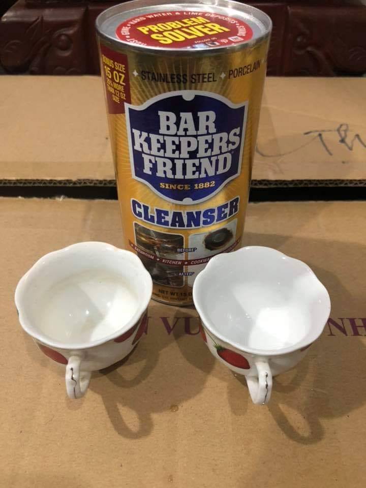 BỘT TẨY ĐA NĂNG HỮU CƠ - BAR KEEPERS FRIEND