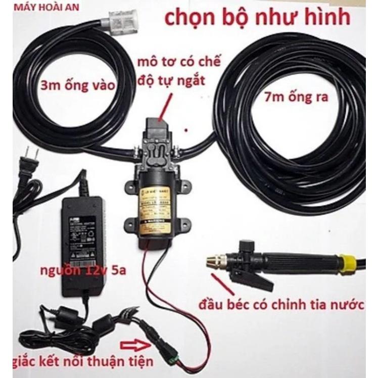 Bộ xịt xe tăng áp lực , vệ sinh máy lạnh , tưới cây, tưới lan, phun thuoc