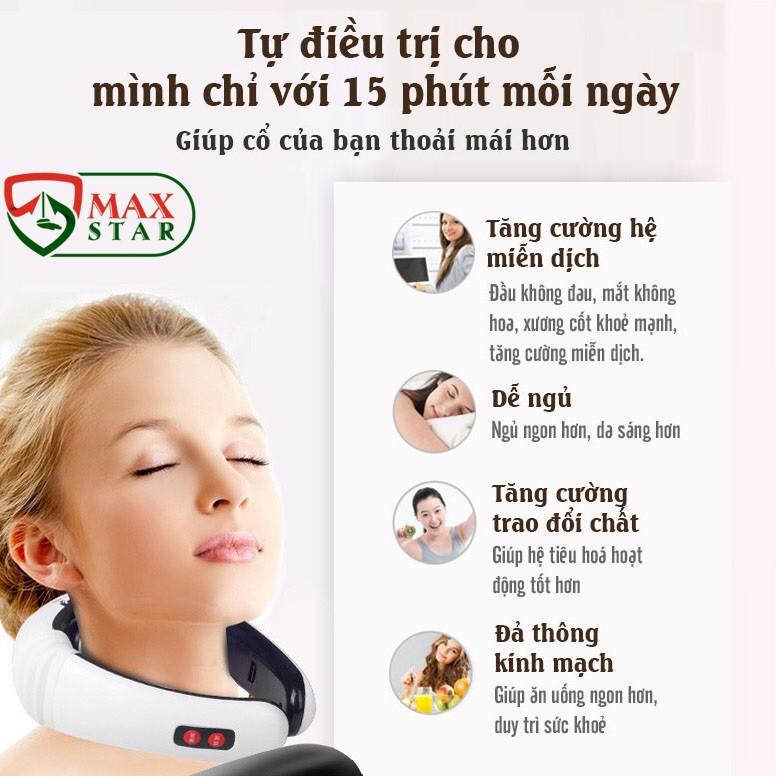 Máy massage cổ vai gáy vật lý trị liệu CAO CẤP LOẠI 1 Massage cổ thông minh