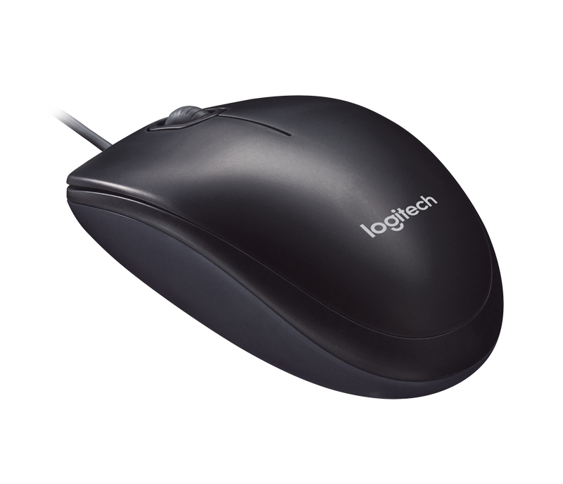 Chuột Quang Có Dây Logitech M90 - Đen