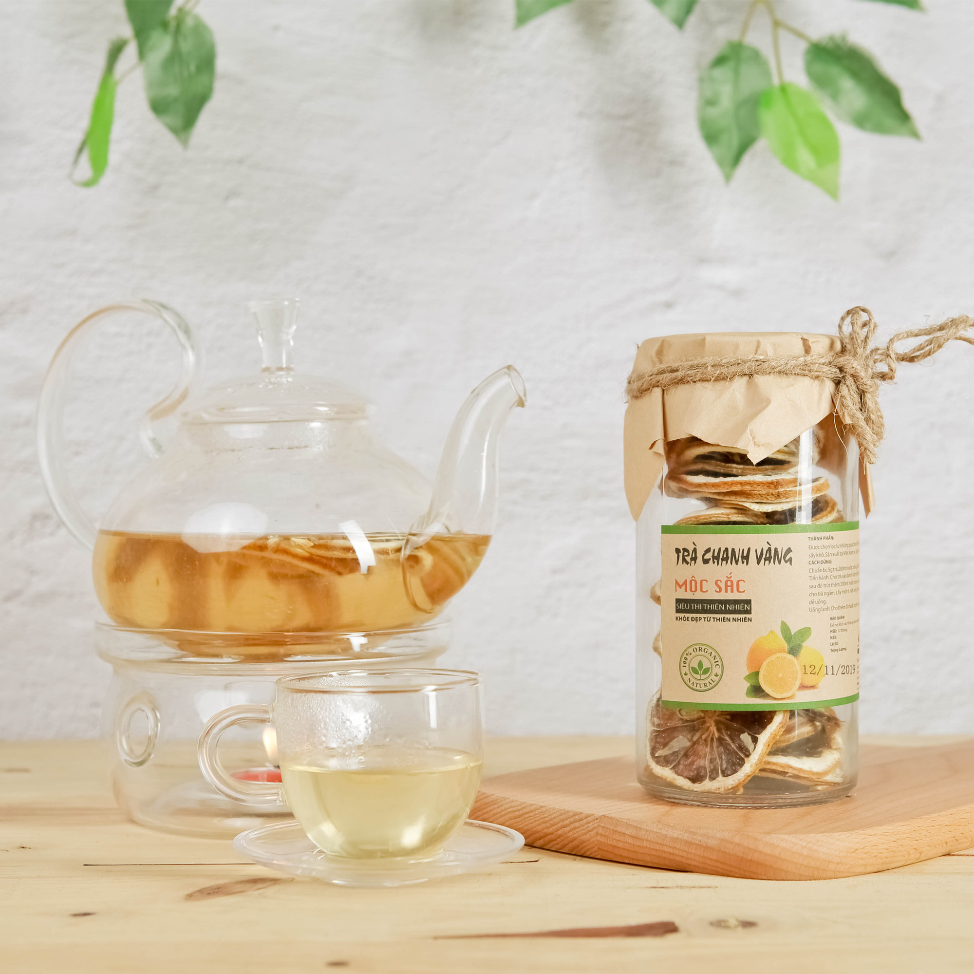 Trà chanh vàng Mộc Sắc cao cấp