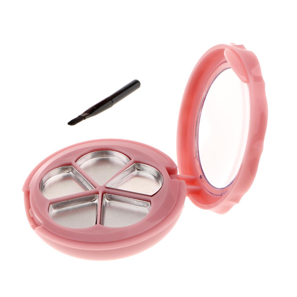 Phấn Mắt Makeup Palette Powder Phấn Mắt Blush Lip Gloss DIY Case